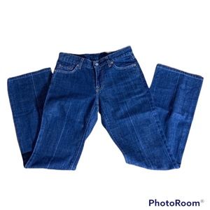 7 for All Mankind bootcut medium wash jeans